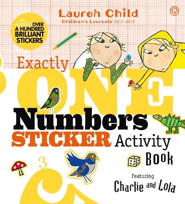 Book cover for Exactly One Numbers Sticker Activity Book