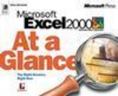 Book cover for Excel 2000 at a Glance