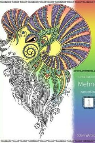 Cover of Livro para Colorir de Mehndi para Adultos