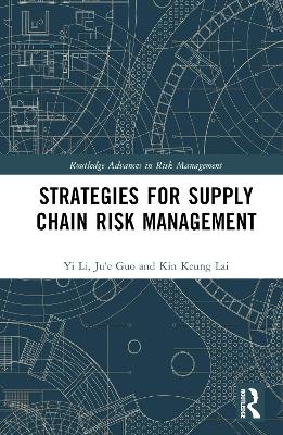 Book cover for Strategies for Supply Chain Risk Management