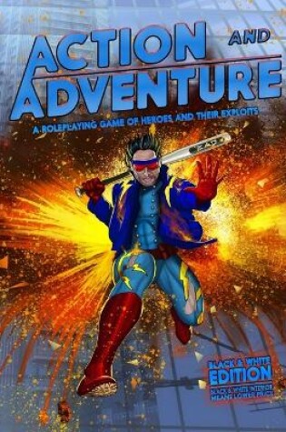 Cover of Action and Adventure RPG (B&W)