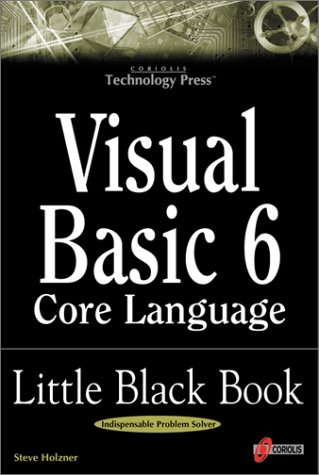 Book cover for Visual Basic 6 Core Language Little Black Book