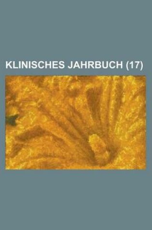 Cover of Klinisches Jahrbuch (17 )