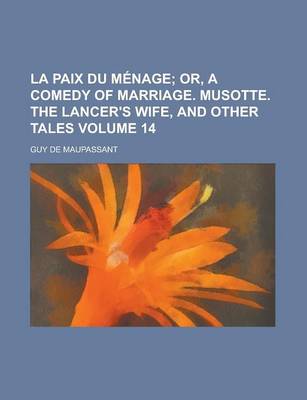 Book cover for La Paix Du Menage Volume 14