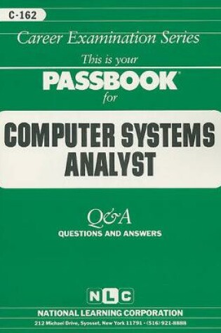 Cover of Computer Systems Analyst