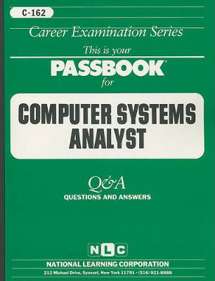 Book cover for Computer Systems Analyst