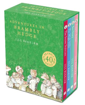 Book cover for Adventures in Brambly Hedge