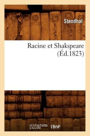 Cover of Racine Et Shakspeare, (Ed.1823)