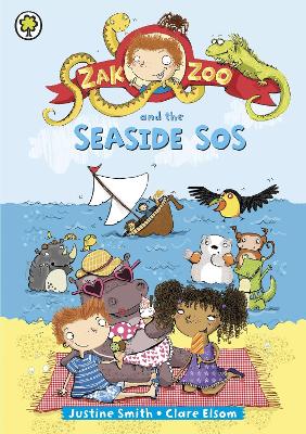 Book cover for Zak Zoo and the Seaside SOS