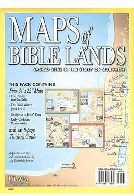 Book cover for Maps of Bible Lands