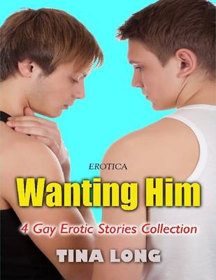 Book cover for Erotica: Wanting Him, 4 Gay Erotic Stories Collection