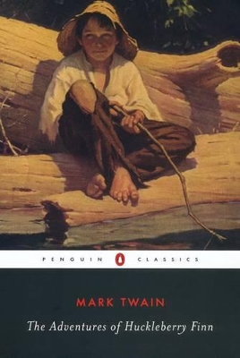 Book cover for The Adventures of Huckleberry Finn