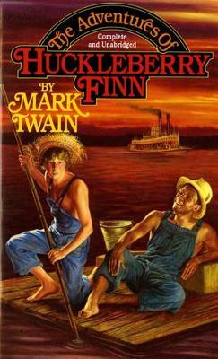 Book cover for The Adventures of Huckleberry Finn