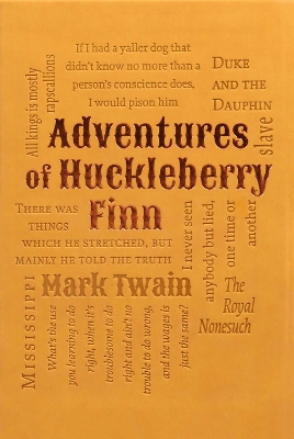 Book cover for Adventures of Huckleberry Finn