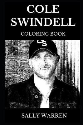 Book cover for Cole Swindell Coloring Book