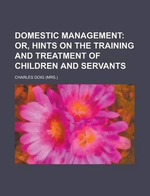 Book cover for Domestic Management