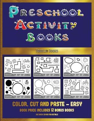 Book cover for Toddler Books (Preschool Activity Books - Easy)