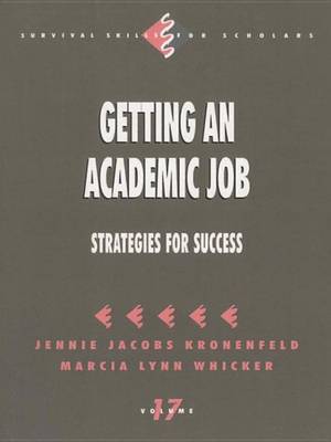 Cover of Getting an Academic Job