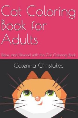 Cover of Cat Coloring Book for Adults