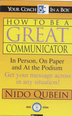 Book cover for How be Great Communicator