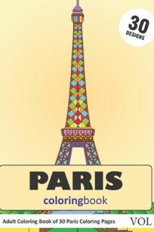Cover of Paris Coloring Book