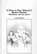 Cover of A Study of Walt Whitman's Mimetic Prosody