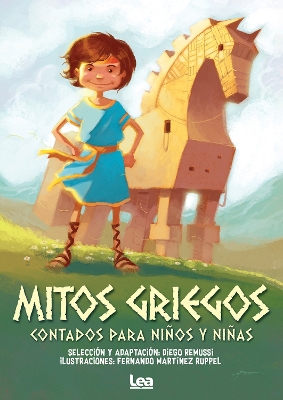 Cover of Mitos griegos contados para nios y nias