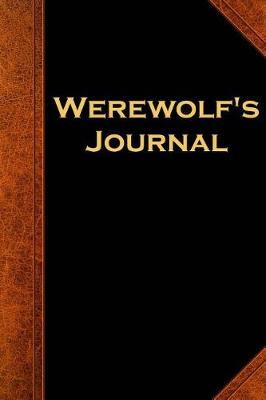 Cover of Werewolf's Journal Vintage Style