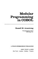 Cover of Modular Programming in Cobol