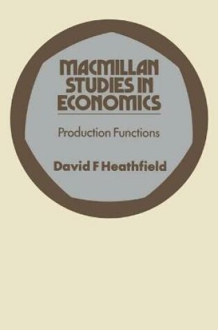 Cover of Production and Functions