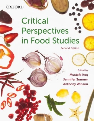 Book cover for Critical Perspectives in Food Studies
