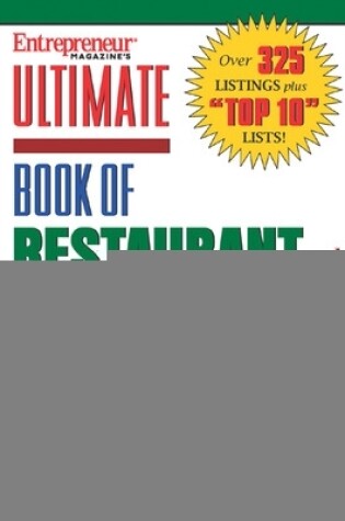 Cover of Ultimate Book of Restaurant and Food Service Franchises 2005