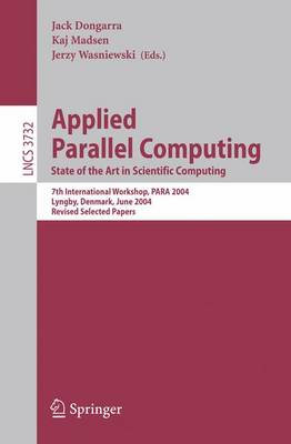 Cover of Applied Parallel Computing. State of the Art in Scientific Computing