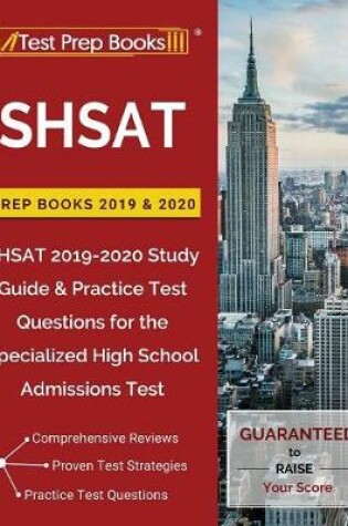 Cover of SHSAT Prep Books 2019 & 2020