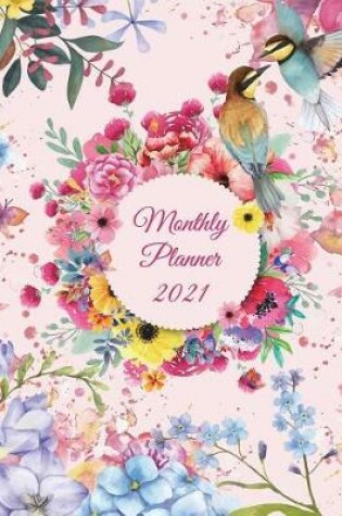 Cover of Monthly Planner 2021