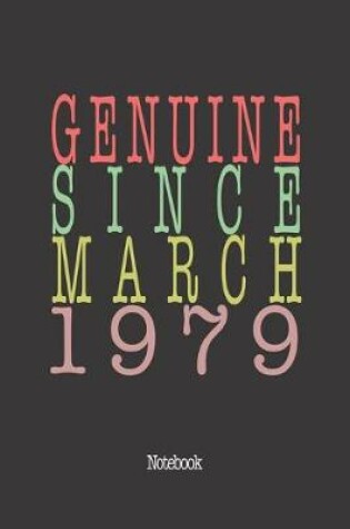 Cover of Genuine Since March 1979