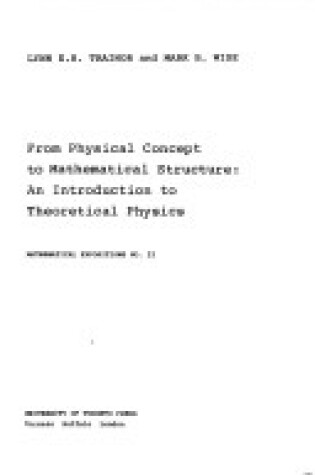 Cover of From Physical Concept to Mathematical Structure