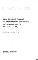 Book cover for From Physical Concept to Mathematical Structure