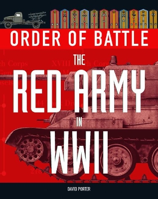 Book cover for Order of Battle: the Red  Army in World War 2