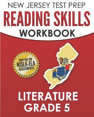 Book cover for NEW JERSEY TEST PREP Reading Skills Workbook Literature Grade 5