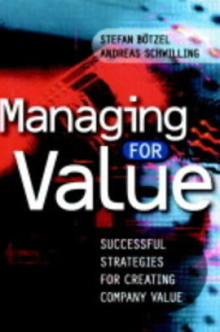 Cover of Managing for Value