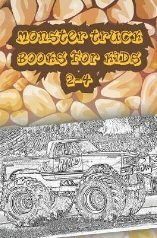 Cover of monster truck books for kids 2-4