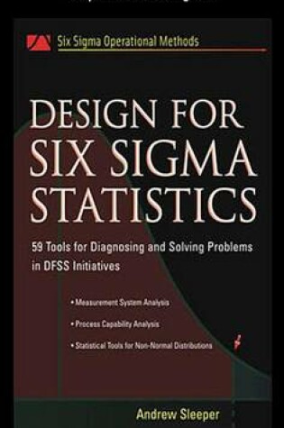 Cover of Design for Six SIGMA Statistics, Chapter 2 - Visualizing Data