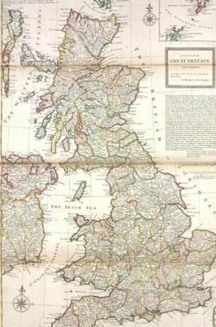 Cover of A Vintage 1736 Map of Great Britain