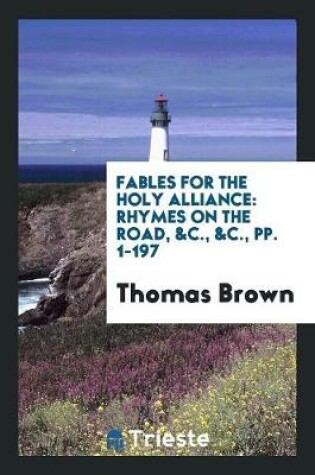Cover of Fables for the Holy Alliance