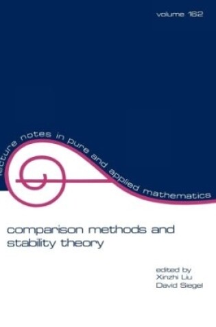 Cover of Comparison methods and stability theory