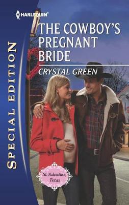 Book cover for The Cowboy's Pregnant Bride