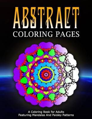 Book cover for ABSTRACT COLORING PAGES - Vol.1