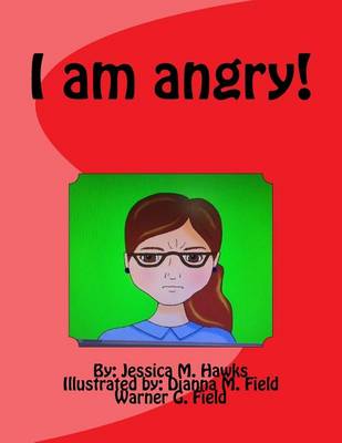 Book cover for I am angry!