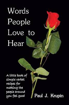Book cover for Words People Love to Hear